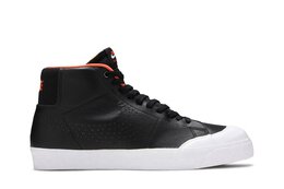 Nike: Чёрные кроссовки  SB Blazer Mid