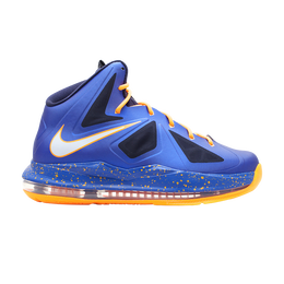 Nike: Синие кроссовки  Lebron 10