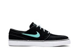 Nike: Чёрные кроссовки  Zoom Stefan Janoski