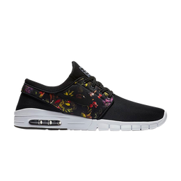 Nike: Чёрные кроссовки Stefan Janoski Max