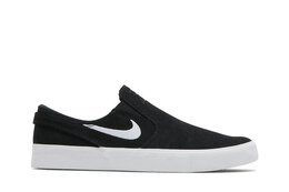 Nike: Чёрные кроссовки  Zoom Janoski