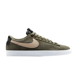 Nike: Зелёные кроссовки  SB Blazer Low GT