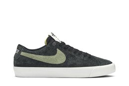 Nike: Зелёные кроссовки  Blazer Low