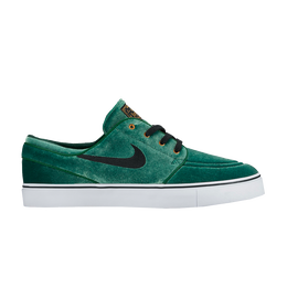 Nike: Зелёные кроссовки  Zoom Stefan Janoski