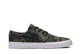 Nike: Зелёные кроссовки  Zoom Janoski