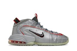 Nike: Серебристые кроссовки  Air Max Penny