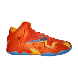 Nike: Оранжевые кроссовки  Lebron 11