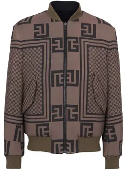 Balmain: Коричневая куртка 