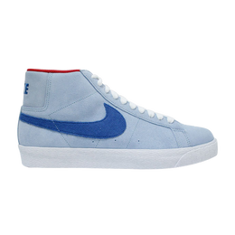 Nike: Голубые кроссовки  Blazer SB