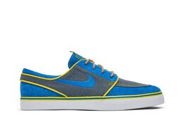 Nike: Синие кроссовки  Zoom Stefan Janoski