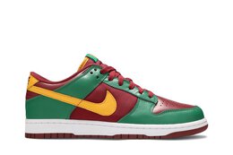 Nike: Красные кроссовки  Dunk Low