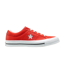 Converse: Красные кроссовки  One Star Ox