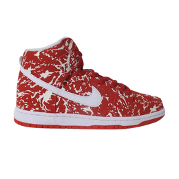 Nike: Красные кроссовки  SB Dunk High