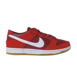 Nike: Красные кроссовки  Dunk Low Pro SB