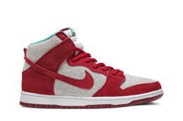 Nike: Красные кроссовки  Dunk High Pro SB