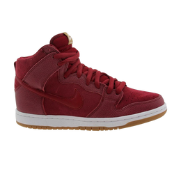 Nike: Красные кроссовки  Dunk High Pro SB