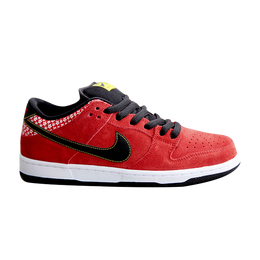 Nike: Красные кроссовки  Dunk Low Premium SB