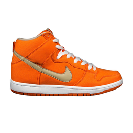 Nike: Оранжевые кроссовки  Dunk High Pro SB