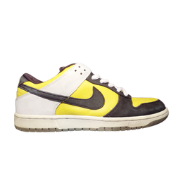 Nike: Жёлтые кроссовки  Dunk Low Pro SB