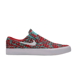 Nike: Красные кроссовки Zoom Janoski