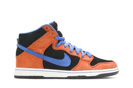 Nike: Оранжевые кроссовки  Dunk High Premium SB