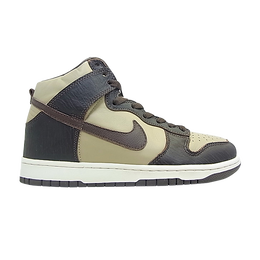 Nike: Коричневые кроссовки  Dunk High Premium