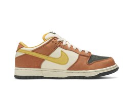 Nike: Коричневые кроссовки  Dunk Low Pro SB