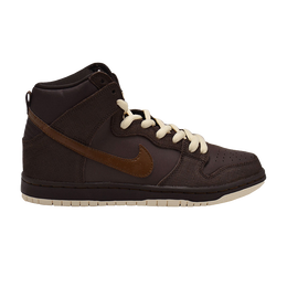 Nike: Коричневые кроссовки  Dunk High Pro SB