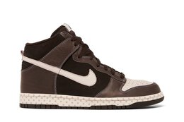 Nike: Коричневые кроссовки  Dunk High