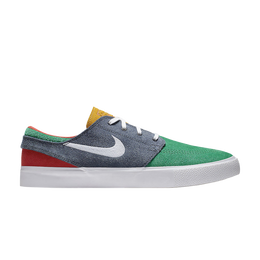 Nike: Зелёные кроссовки  Zoom Janoski