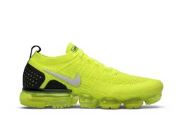 Nike: Жёлтые кроссовки  Air Vapormax Flyknit 2