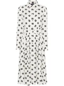 Dolce & Gabbana: Платье с принтом 