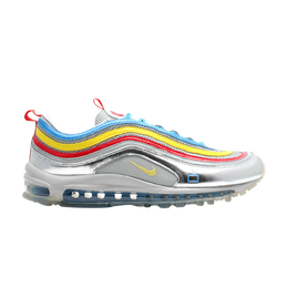 Nike: Серебристые кроссовки  Air Max 97 Premium