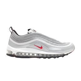 Nike: Серебристые кроссовки Air Max 97