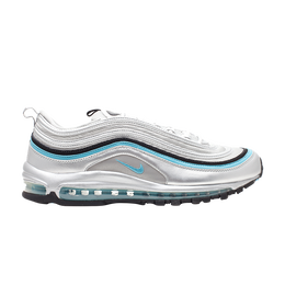 Nike: Серебристые кроссовки  Air Max 97