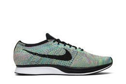 Nike: Серые кроссовки  Flyknit Racer