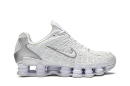 Nike: Белые кроссовки  Shox TL