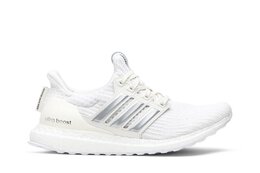 Adidas: Белые кроссовки  UltraBoost