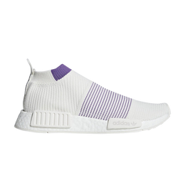 Adidas: Фиолетовые кроссовки  NMD