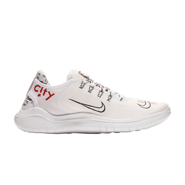 Nike: Белые кроссовки  Free RN 2018