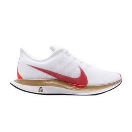 Nike: Белые кроссовки 