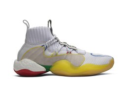 Adidas: Белые кроссовки  Crazy BYW