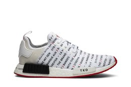 Adidas: Белые кроссовки  NMD_R1