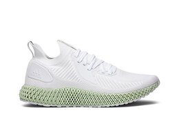 Adidas: Белые кроссовки  AlphaEdge 4D