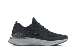 Nike: Чёрные кроссовки  Epic React Flyknit 2