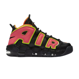 Nike: Чёрные кроссовки  Air More Uptempo