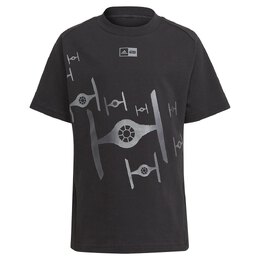 Adidas: Чёрная футболка  Star Wars