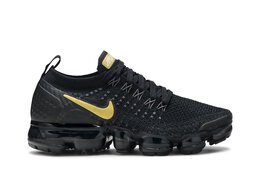 Nike: Чёрные кроссовки  Air Vapormax Flyknit 2