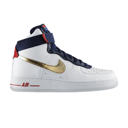 Nike: Белые кроссовки  Air Force 1 High