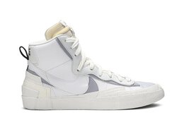 Nike: Белые кроссовки  Blazer Mid